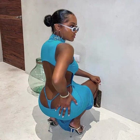 Sexy thong Vegas dress